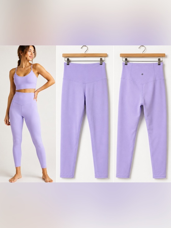 Athleta Pants - Athleta Elation 7/8 High Rise Powervita Leggings Lavender S